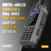 iRadio R6000 DMR Digital Walkie Talkie 10W Dual Band VHF UHF Radio GPS APRS Type-C Fast Charging Long Range Professional Two Way Radio