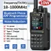 BinTolk BT8000 10W Multi Band Radio Walkie Talkie 256 Channels Type-C Charging Bluetooth Frequency APP Programming Wireless Copy Frequency AM FM NOAA Weather Alert Two Way Radio