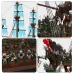 MOULD KING 13218 The Flying Dutchman Pirate Ship Building Blocks Ghost Ship Model Assembly Kit Bricks Set Children Birthday Gift