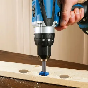 5PCS/14PCS Hex Shank Hinge Boring Drill Bit Set Tungsten Carbide Wood Router Bit Non-stick Coating