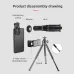Zoom Phone Camera HLens 40X Long Focus Telephoto Monocular Telescope Optical Glass EFMBAK4 with Tripod BShutter