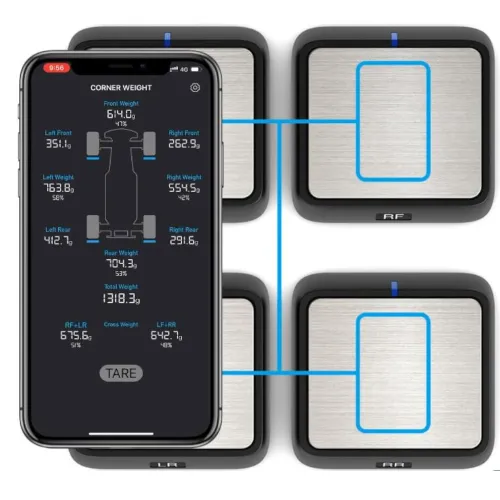 SKYRC 500015-01 500036 Corner Weight System for 1/8 1/10 1/12 RC Car Parts Bluetooth Version