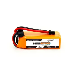CNHL MiniStar 22.2V 450mAh 70C 6S LiPo Battery XT30 Plug for RC Drone FPV Racing