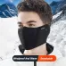 Golovejoy Winter Warm Cycling Mask Ear Protection Outdoor Comfort Windproof Thermal Earmuffs Face Cover for Skiing Riding