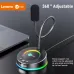 Lenovo Lecoo MC01 Wired Microphone Colorful Light Effect 360  Flexible Microphone for Tablet PC Computer