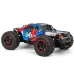HNR H9902 X-MARS MT 1/8 2.4G 4WD 90km/h Brushless RC Car Monster Off-Road Truck Electric Remote Control Racing Vehicles Models Hobbywing Motor ESC Three Differentials Metal Gears Shocks Toys