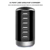 6A 6-Port USB Charger 6USB-A Fast Charging Desktop Veritical Charging Station EU Plug US Plug for iPhone 15/14/13pro Max for Huawei Pura 70 Ultra for Xiaomi Civi4 Pro for Samsung Galaxy S24