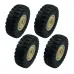 4PCS LDR/C LDP06 1/12 Unimog RC Car Spare Tires Wheels L0049G L0049Y Vehicles Models Parts Accessories