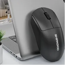 SHIPADOO W200 2.4G Wireless Mouse 1000DPI Ergonomics Laptop Tablet Desktop Gamer Mice Plug and Play