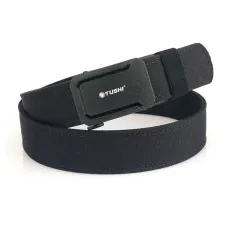 TUSH120cm Mens Automatic Buckle Tactical Belt Military Sturdy Nylon Belt for Outdoor Work Business Police Duty