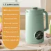 NovuLife 1.2L Household Soybean Milk Adjustment Automatic Soybean Milk Machine Multifunctional Mini Cooking No Filter
