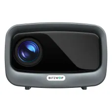 BlitzWolf BW-V9 LED 1080P Projector 1000 ANSI Lumens High Brightless Water Cooling AutoFocus FuIl Frequency Speaker Bluetooth 5.0 WIFI6 Home Theater