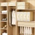 38x32x12 cm Non-woven Clothes Storage Box with Cover Bed Sheet Storage Box Clothing Fabric Sheet Organizer Wardrobe Blanket Quilt Cover