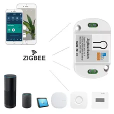 eWelink Wireless Zigbe Smart Switch 10A Support Alexa Smartthings Voice & App Remote Control Switch Smart Breaker Module