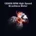 DRILLPRO P30 Turbo Fan 130,000RPM 300g Peak Wind Pressure with 5000mAh Battery Various Nozzle Combinations Portable 29mm Brushless Motor High Performance