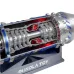 NIKOLATOY J-35A Fighter Jet Engine Model Creative Desktop Ornaments Decoration Science Discovery Toys