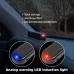 Solar Car Strobe Signal System Security Light Car Siren with Flashing LED Light Simulated Anti-theft Signal Light Solar Simulated Anti-theft Warning Light
