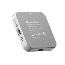 Blueendless Magnetic M.2 2230 2242 NVMe SSD Enclosure with Cooling Fan 100W PD Charging Type-C NVMe PCIE SSD Case