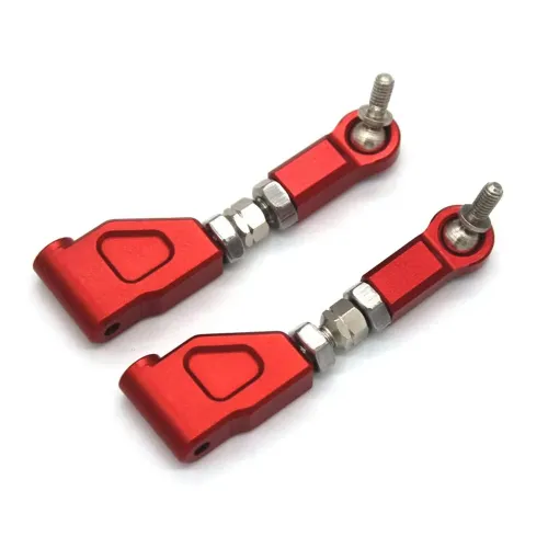 2PCS Upgraded Metal Rear Lower Rocker Arm for HNR H9802 H9803 Horse E30 Version 1/10 RC Cars Vehicles Models Spare Parts