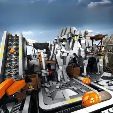 Reobrix NO.22023 Mechanical Mining Machine Building Blocks Assembly Kit Brick DIY Toys for Children Gift