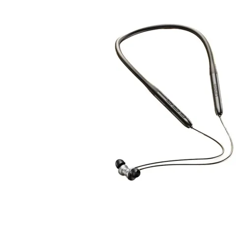 Lenovo E500 Neckband Earphone Wireless bluetooth 5.4 Headphone 10mm Drivers Ultra-CD Level Sound Wireless Earphone 18H Playtime Sports Earphones