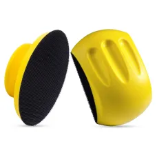 4 PCS 5 Inch Round Hand Sanding Blocks + Mouse Hook and Loop Sanding Blocks Ideal for Wood Furniture Restoration and Home Crafts