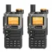 Quansheng UV-K58 5W Walkie Talkie Air Band Radio UHF VHF DTMF FM Scrambler NOAA Type-C Charging Wireless Frequency Two-Way Handheld Portable Radio