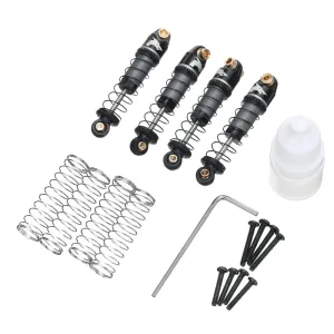 4PCS UDIRC UCX2405 UCX2405 PRO 1/24 RC Car Upgraded Parts Oil Filled Shock Absorbers Dampers UCX24-P086 Vehicles Models Spare Accessories