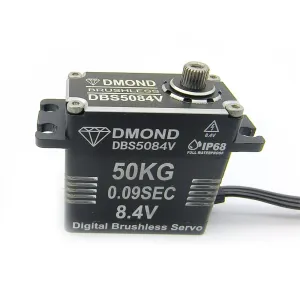 DMOND DBS5084V 50KG 0.09sec 8.4V IP68 Waterproof Brushless Digital RC Servo for 1/8 1/10 RC Car Crawler Buggys Truck