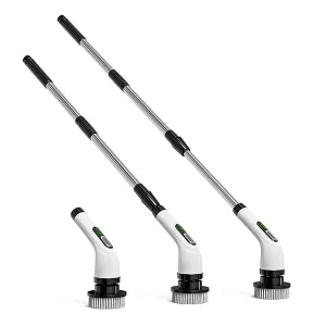 Adjustable Electric Cleaning Brush Multi-Brush Handheld Electric Cleaning Brush Kitchen Bathroom Gap Brush Multi-Function Rotary Mop