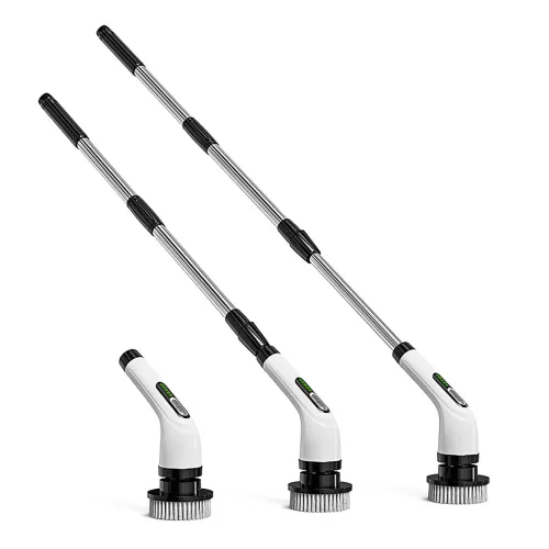 Adjustable Electric Cleaning Brush Multi-Brush Handheld Electric Cleaning Brush Kitchen Bathroom Gap Brush Multi-Function Rotary Mop