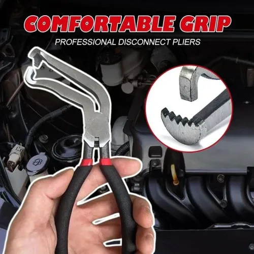Automotive Disconnect Pliers Set Reliable Carbon Steel Compact Connector Removal Tool for Engine Maintenance