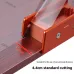 Aluminum Alloy Film Remover 44mm Cutting Width Adjustable Blade Precision Cutting Tool with Blade Storage for Vinyl Film