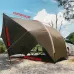 Xmund Portable Camping Car Rear Tent, Light Weight Tear ResistantCamping Shell Sun Shelter PU4000 Waterproof Car Awning Outdoor Picnic Tent, 5-8 Person Capacity