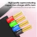 6A 120W USB-A to iP/Micro/Type-C Retractable Cable Fast Charging Data Transmission Copper Core Line 1.2M Long for iPhone 15 14 13 for Samsung Galaxy S24 for Huawei Pura 70 Ultra for Xiaomi Civi 4 Pro