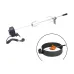 Stainless Steel Electric Barbecue Grill Barbecue Supplies Household BBQ Grill Barbecue Tool Set Automatic Barbecue Stick Outdoor Camping BBQ Barbecue Rack Kit