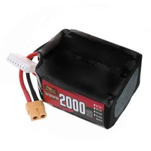ZOP Power 22.2V 2000mAh 120C 6S LiPo Battery XT60 Plug for RC Drone