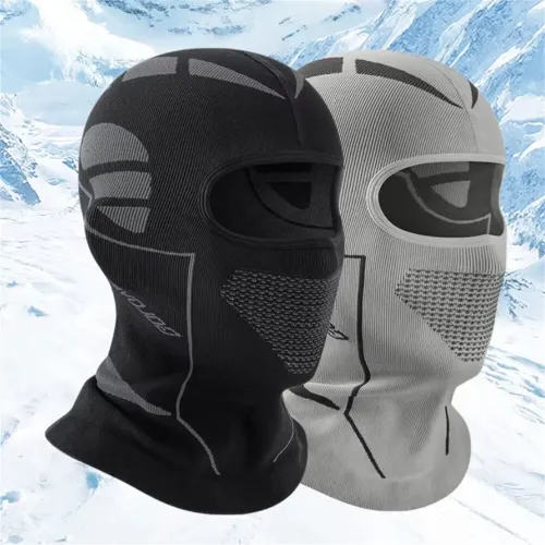 DTUCYCLWarm Winter Cycling Caps Men Women Cold-Proof Thermal Sports Hoods Full Face Mask Ski Hunting Helmet Liner Head Neck Cover