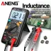 ANENG AL01 Portable Digital Multimeter High Precision Voltage Current Resistance Capacitance Frequency Temperature Tester Inductance NCV Detection True RMS Backlight Display Auto-Off