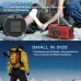 IPRee Hand Crank Emergency Radio Solar Powered Radio with LEFlashlight SOAlarm Portable Radio for Outdoor Camping and Emergency