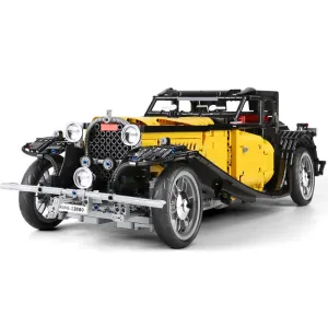 MOULD KING 13080 Technical Car T50 Vintage Classic Racing Vehicle Building Block Brick Assembly Kit 3564PCS Toy Christmas Gift For Kid