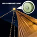 Tent String Lights USB Rechargeable Outdoor LEString Lights,Outdoor Camping Tent LELantern Lamp - Dimmable Tent String Lights