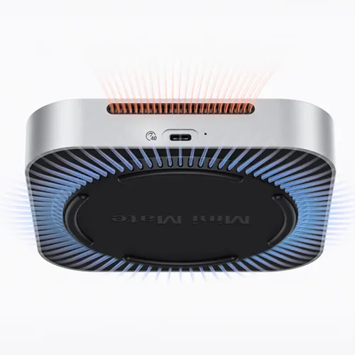 ORICO M4Pro for Mac/mini M4 7-in-1 Docking Station M.2 Hard Drive Enclosure Compatible with Thunderbolt3/4 Desktop Extension Support 8TB Hard Drive Capacity Desktop Vertical Extension Hub