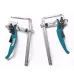 199826-6 2PCS Quick Ratchet MFT Bench Clamps Track Saw Guide Rail Clamps