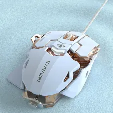 EWEADN G5 Wired Gaming Mouse RGB Light 12800DPI Full Key Macro Programming E-Sports Gamer Mice