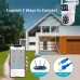 A30 3MP+3MP 5X Zoom Dual Lens PTZ Security Camera Wireless Outdoors Smart Motion Detection Two Way Audio IP66 Waterproof ICSEE APP Built-in Alarm Home Surveillance Camera