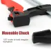 Heavy Duty Quick Ratchet F Clamp 100-300mm Clamping Range Quick-Grip 120 Degrees Adjustable 60KG/132 lbs Force Clamp for Woodworking Carpentry Metalworking
