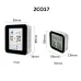 TUYA 2CO17 Smart Weather Station Wireless Indoor Outdoor Hygrothermograph 2.8inch Color Display WiFi Temperature Humidity Sensors TUYA App Integration