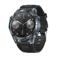 Senbono G100 1.46-inch AMOLED Display Built-in 128MB+128MB GPS 5ATM Waterproof bluetooth Call Heart Rate Blood Oxygen Monitor Sleep Monitoring Multi-sport Modes SOS Call Smart Watch