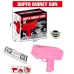 Electric Money Gun Money Fabricate Bills Cash Shooting Toy Battery Operated Fun Party Prop